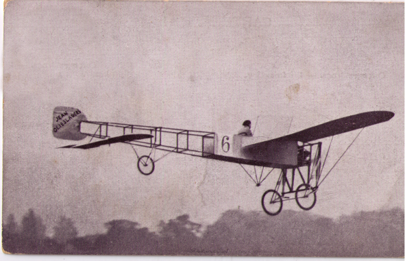 old photo of Bleriot